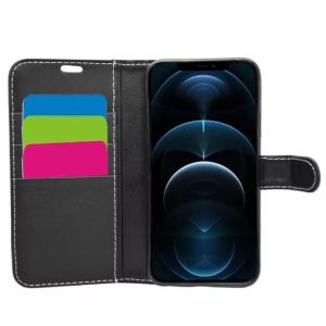 Phone Case - Wallet for iPhone 12 Pro Max - Black