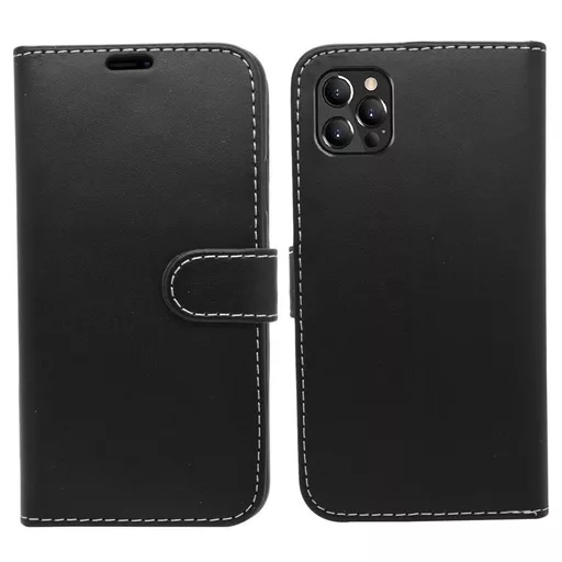Phone case - wallet for iphone 12 pro max - black - image 3