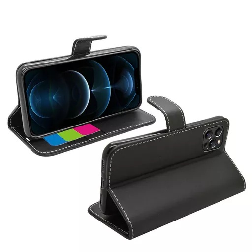 Phone case - wallet for iphone 12 pro max - black - image 2
