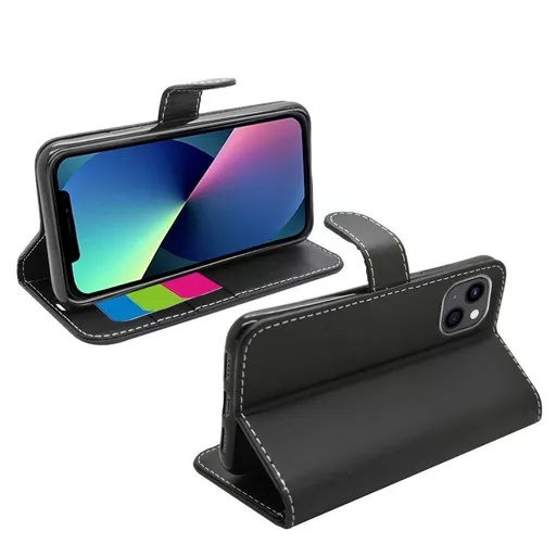 Phone case - wallet for iphone 13 - black - image 2