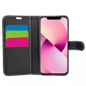 Phone Case - Wallet for iPhone 13 Mini - Black