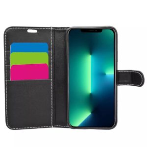 Phone Case - Wallet for iPhone 13 Pro - Black