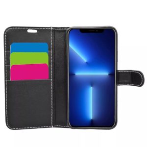 Phone Case - Wallet for iPhone 13 Pro Max - Black