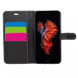 Phone Case - Wallet for iPhone 8/7/6S/6 Plus - Black