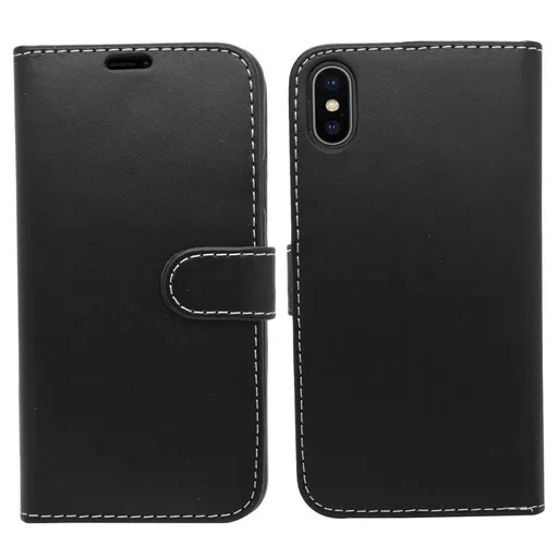 Phone case - wallet for iphone xs max - black - image 3