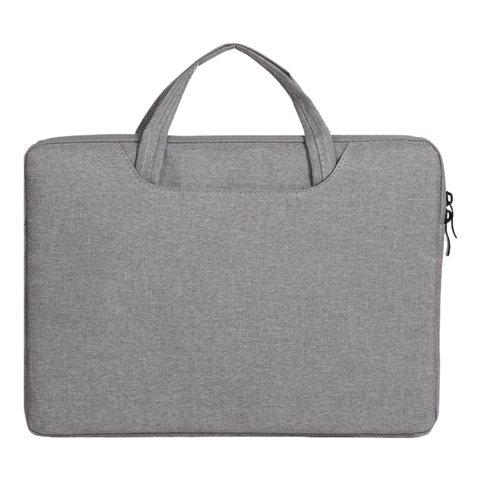 Prevo 15. 6 inch laptop bag, cushioned lining, with shoulder strap, light grey - image 3