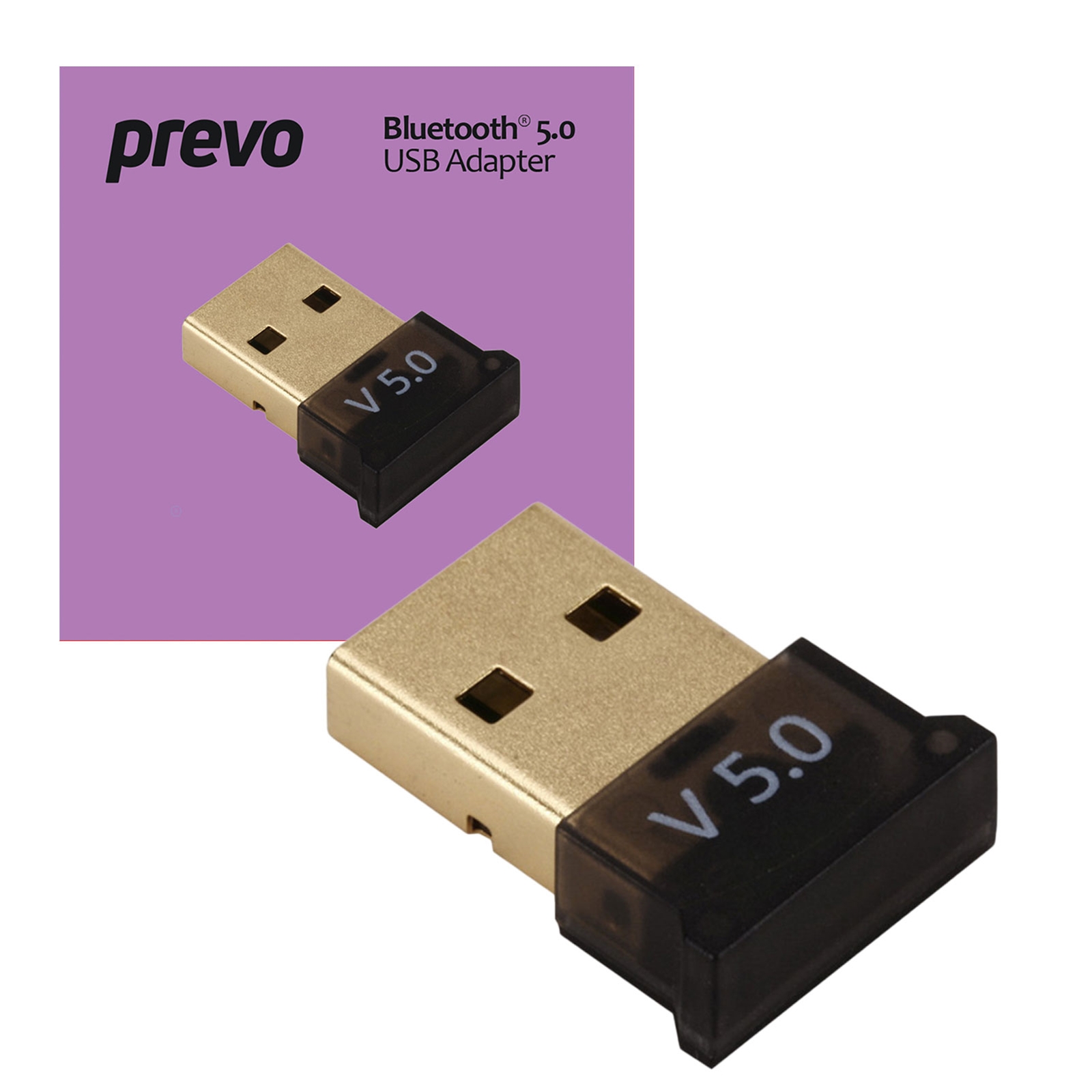 Prevo bluetooth 5 usb dongle / adaptor - wave-usbt