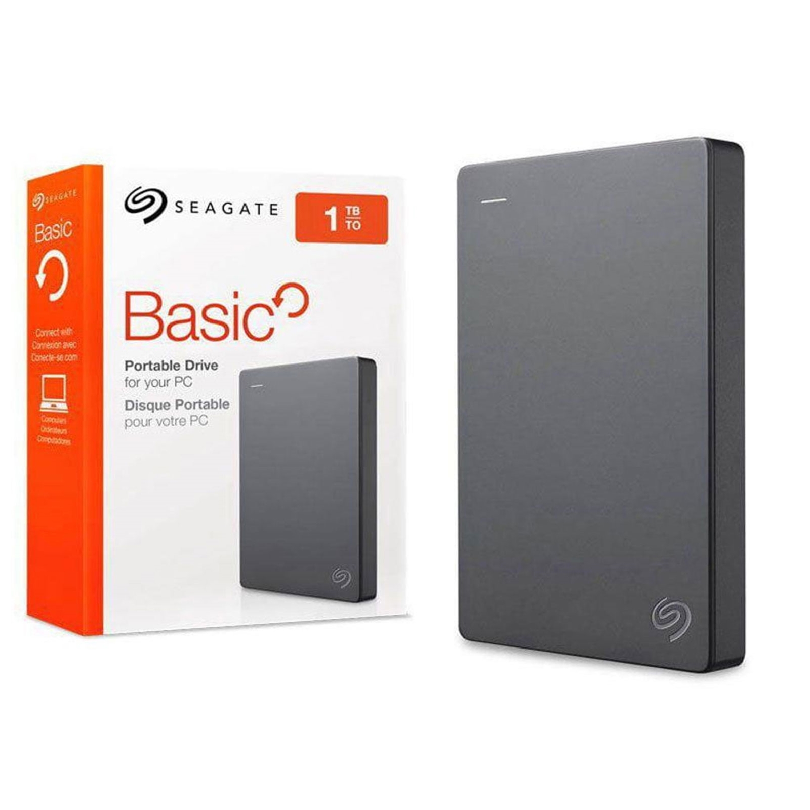 Seagate "basic" portable external hard drive - usb 3. 0 superspeed - 1 tb - image 2