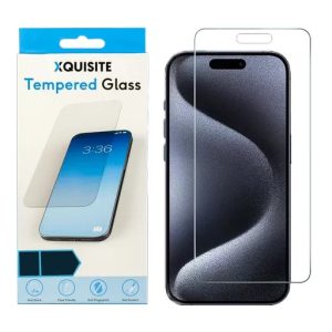 Xquisite 2D Glass - iPhone 15 Pro - Clear