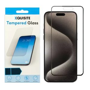 Xquisite 2D Glass - iPhone 15 Pro Max - Clear