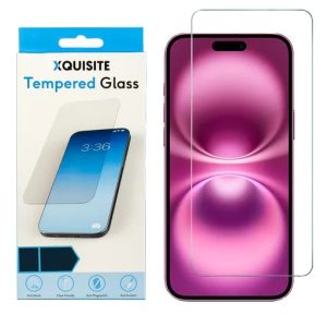 Xquisite 2D Glass - iPhone 16 Plus & iPhone 15 Plus - Clear