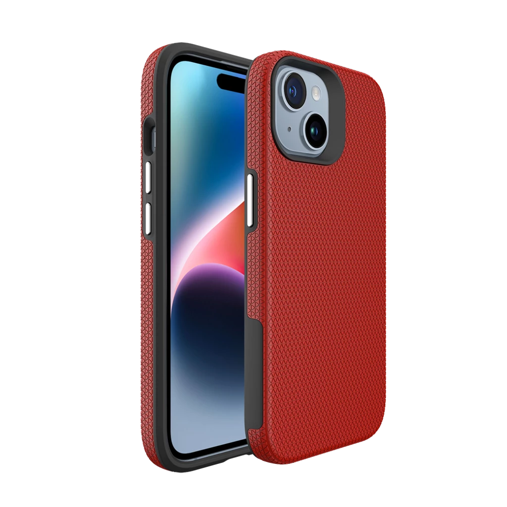 Phone case - progrip for iphone 14 & iphone 13 - red