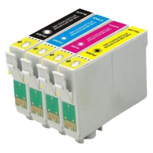 Epson T1295 Multipack Compatible Ink - 4 Ink Carts - Apple - for BX525WD / BX625FWD / BX305F / BX320FW / SX420W - High Capacity