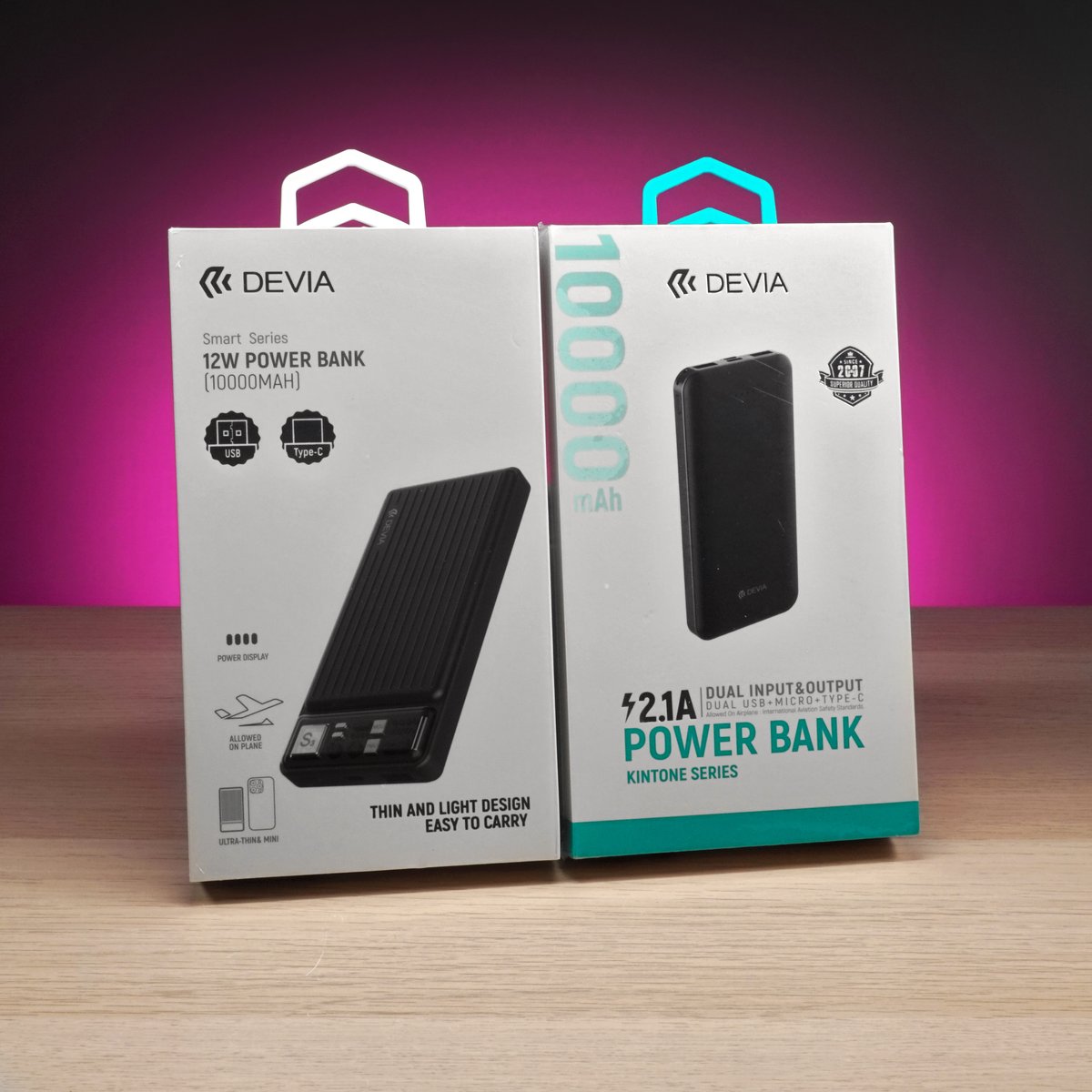 Devia power banks available at repair alliance dundee