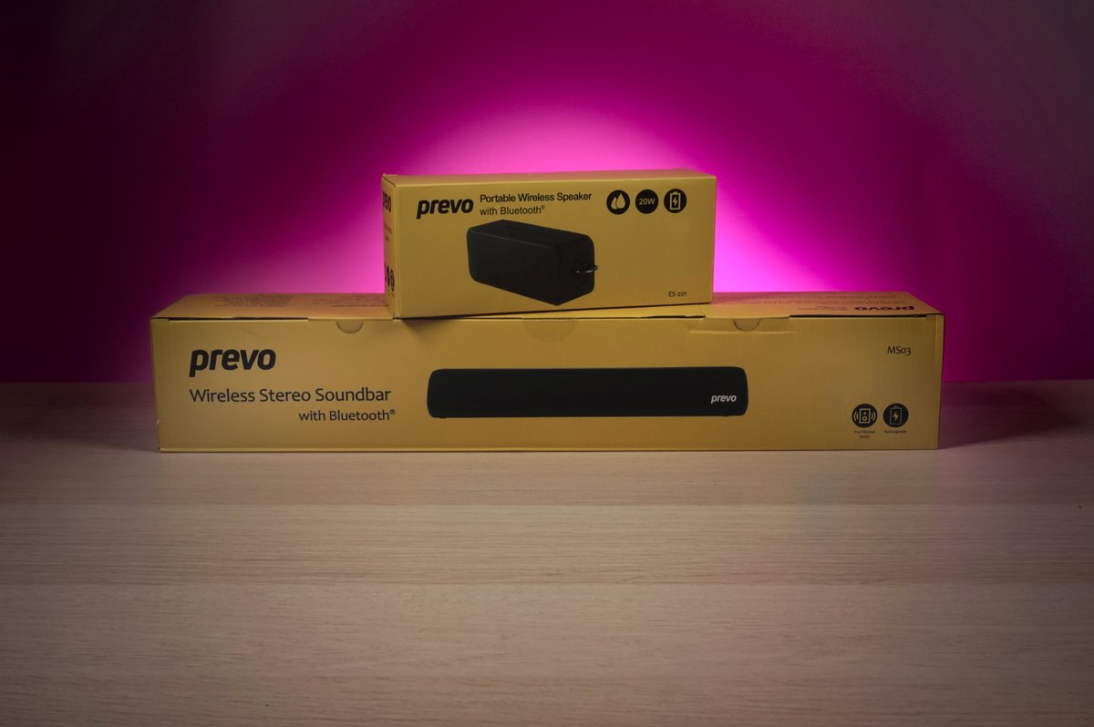 Prevo portable speaker and wireless soundbar at repair alliance dundee