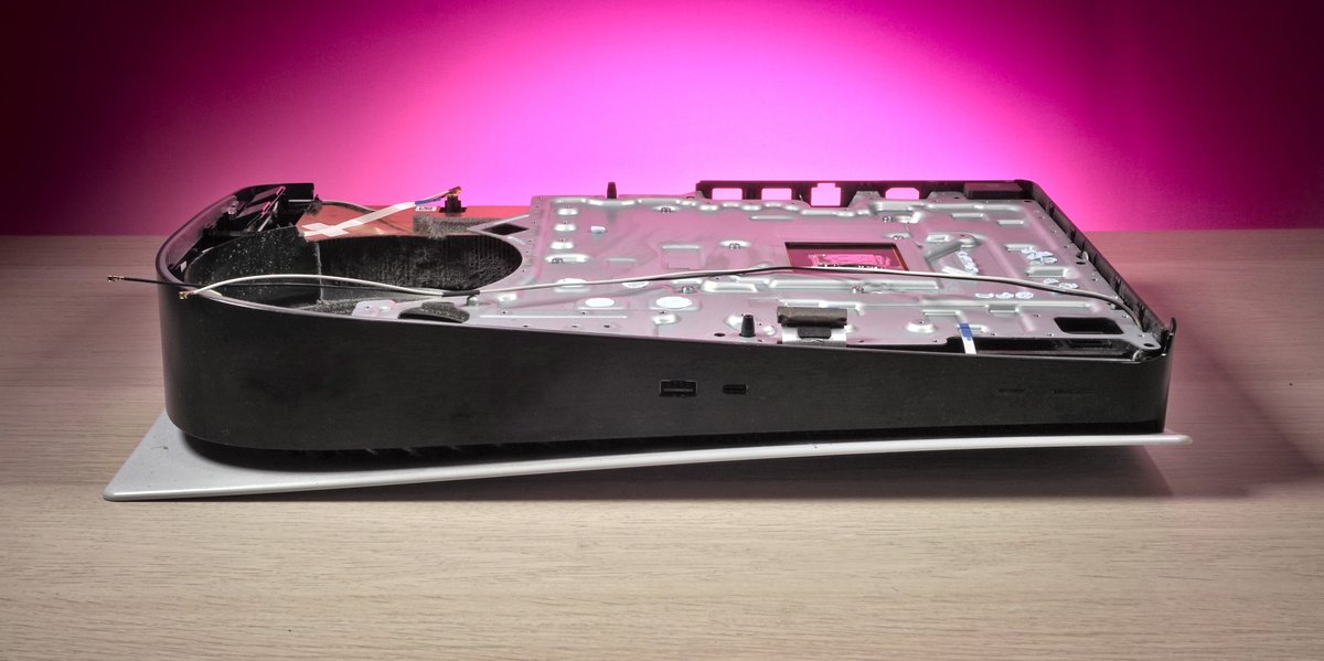 Playstation 5 disassembled for repair at repair alliance dundee